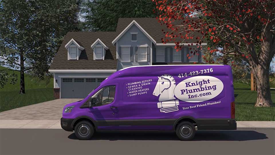 Knight Plumbing Van