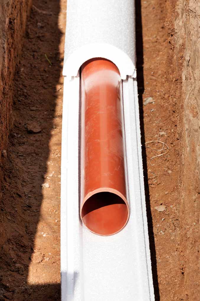 Damaged sewer pipe West Allis, WI